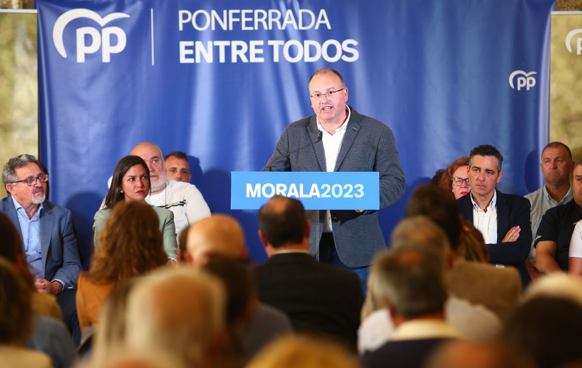 Miguel Tellado presenta la candidatura del PP al Ayuntamiento de Ponferrada