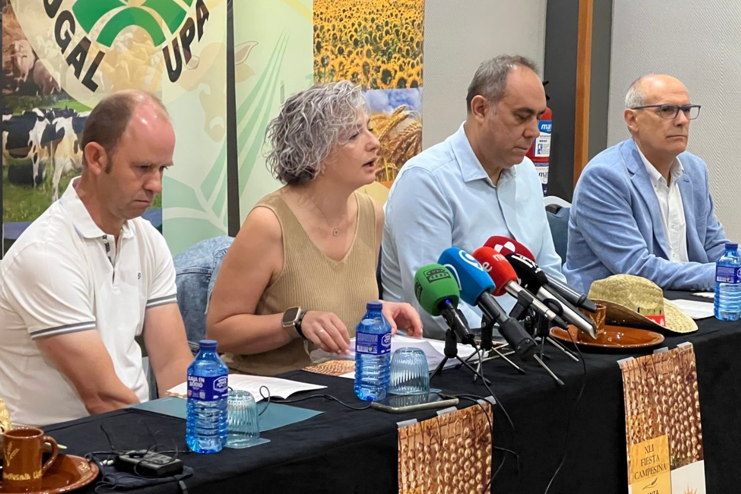 Presentación de la Fiesta Campesina que organiza la Unión de Ganaderos y Agricultores de León, UGAL | Peio García / ICAL Presentación de la Fiesta Campesina que organiza la Unión de Ganaderos y Agricultores de León, UGAL | Peio García / ICAL