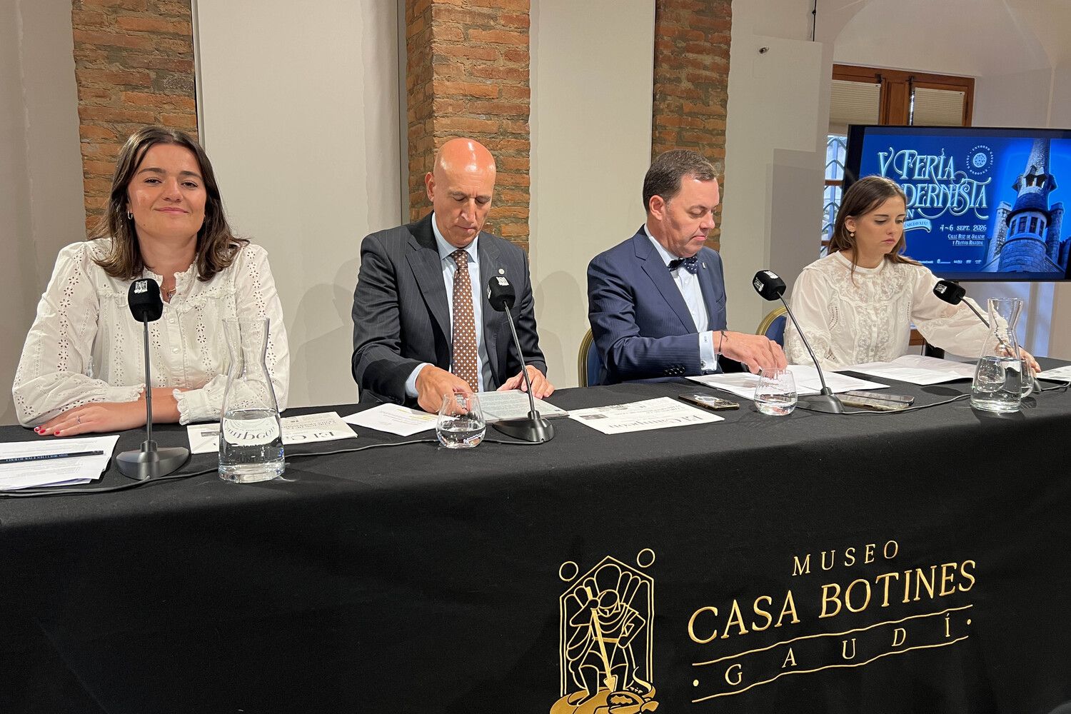 Presentación de la V Feria Modernista de León | Peio García / ICAL Presentación de la V Feria Modernista de León | Peio García / ICAL