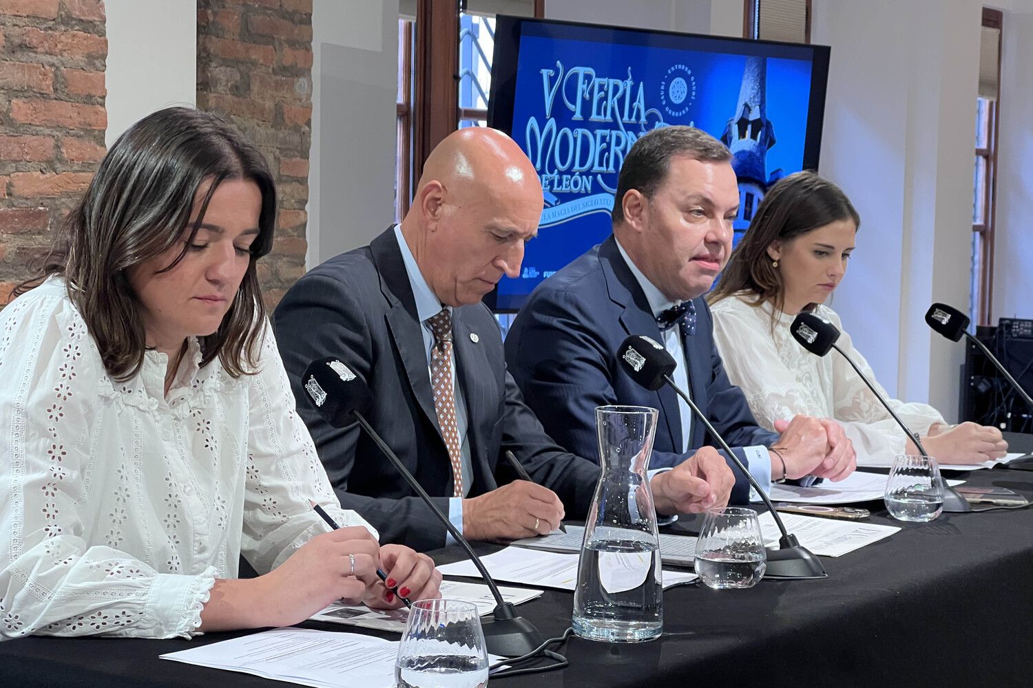 Presentación de la V Feria Modernista de León | Peio García / ICAL Presentación de la V Feria Modernista de León | Peio García / ICAL