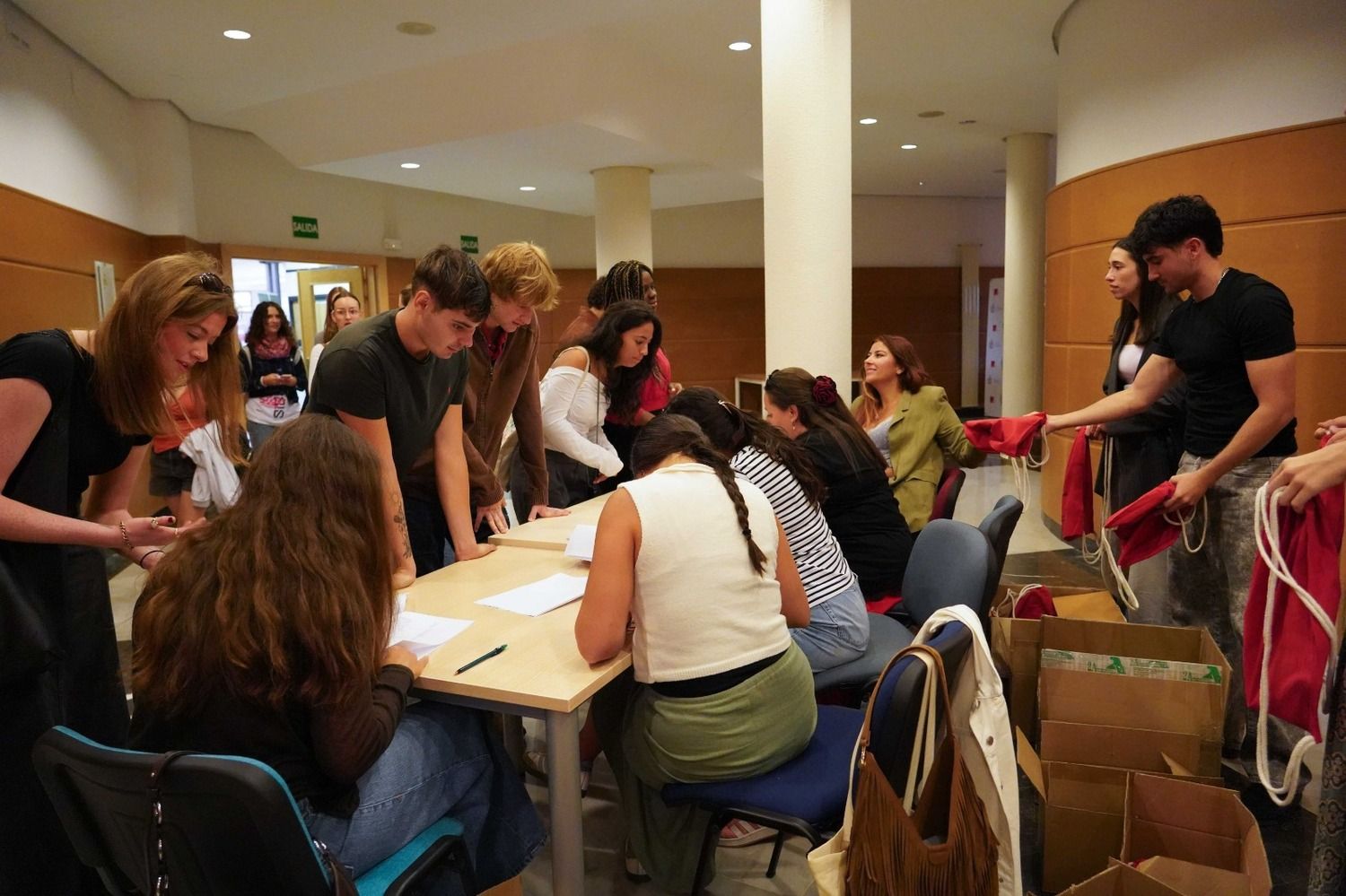 Recepción estudiantes internacionales de la ULE Recepción estudiantes internacionales de la ULE
