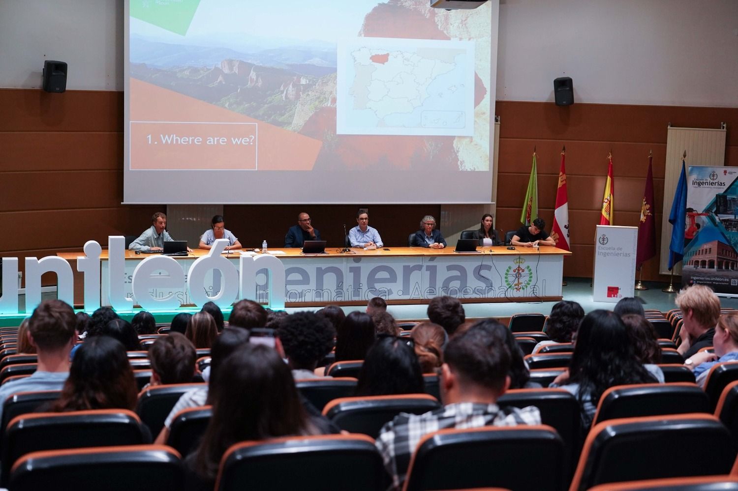 Recepción estudiantes internacionales de la ULE Recepción estudiantes internacionales de la ULE