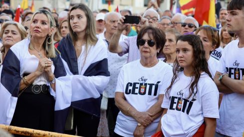 Concentración en apoyo a Ceuta en la plaza de San Marcelo de León | Carlos S. Campillo / ICAL