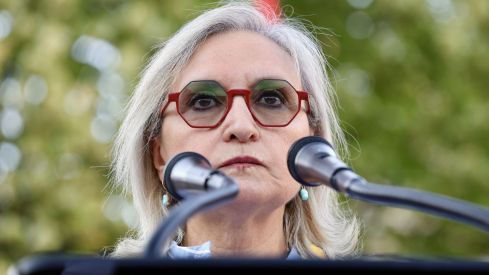 Concentración en apoyo a Ceuta en la plaza de San Marcelo de León | Carlos S. Campillo / ICAL