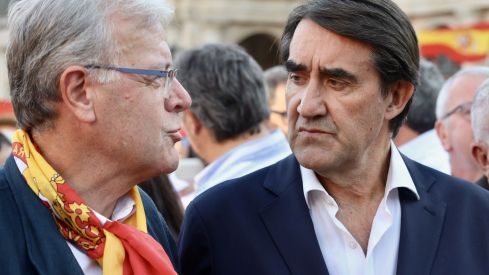 Concentración en apoyo a Ceuta en la plaza de San Marcelo de León | Carlos S. Campillo / ICAL