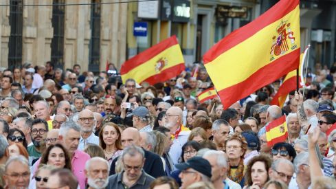 Concentración en apoyo a Ceuta en la plaza de San Marcelo de León | Carlos S. Campillo / ICAL