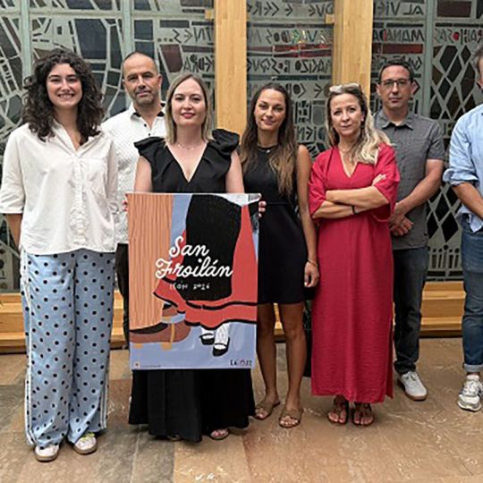 Cartel de las Fiestas de San Froilán de León | Foto: Ayuntamiento de León