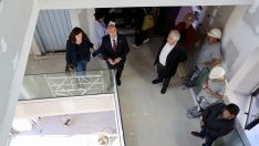 El alcalde de León, José Antonio Diez, visita las obras del Molino Sidrón | Carlos S. Campillo / ICAL 