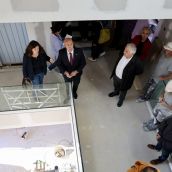 El alcalde de León, José Antonio Diez, visita las obras del Molino Sidrón | Carlos S. Campillo / ICAL El alcalde de León, José Antonio Diez, visita las obras del Molino Sidrón | Carlos S. Campillo / ICAL
