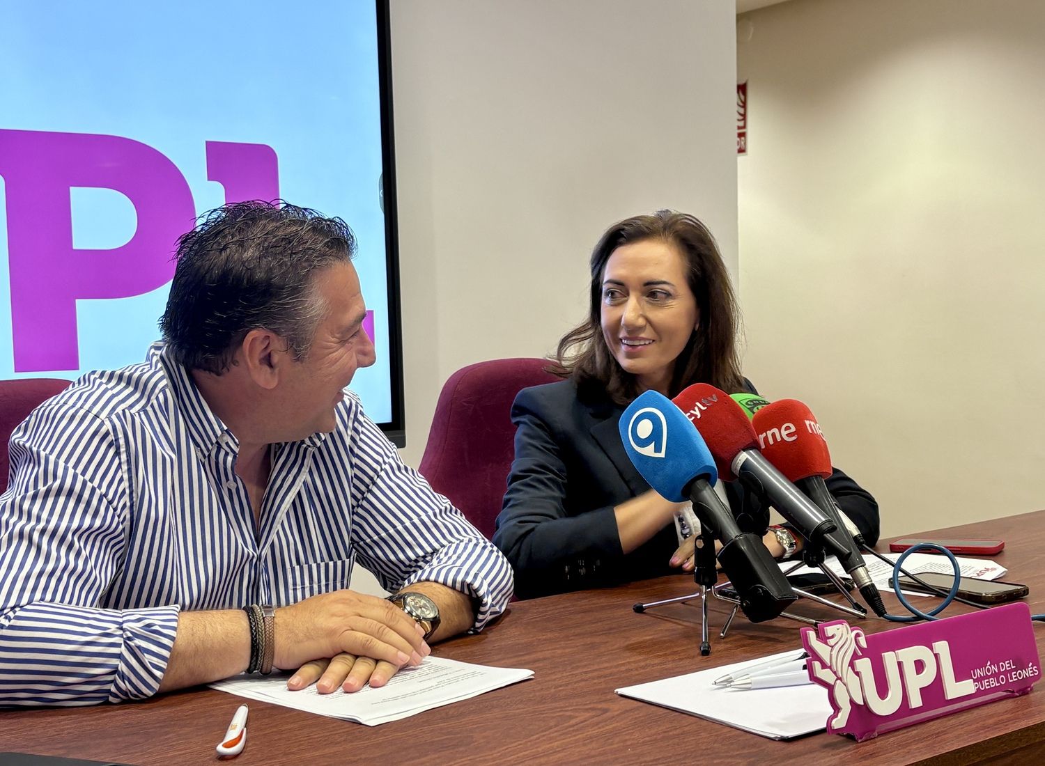 Luis Mariano Santos y Alicia Gallego