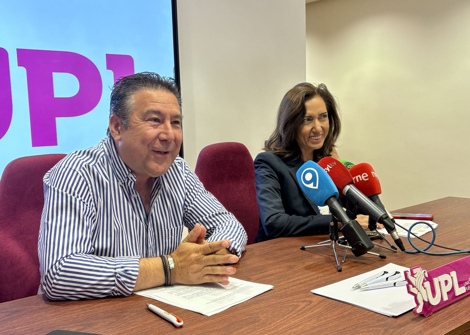 Luis Mariano Santos y Alicia Gallego