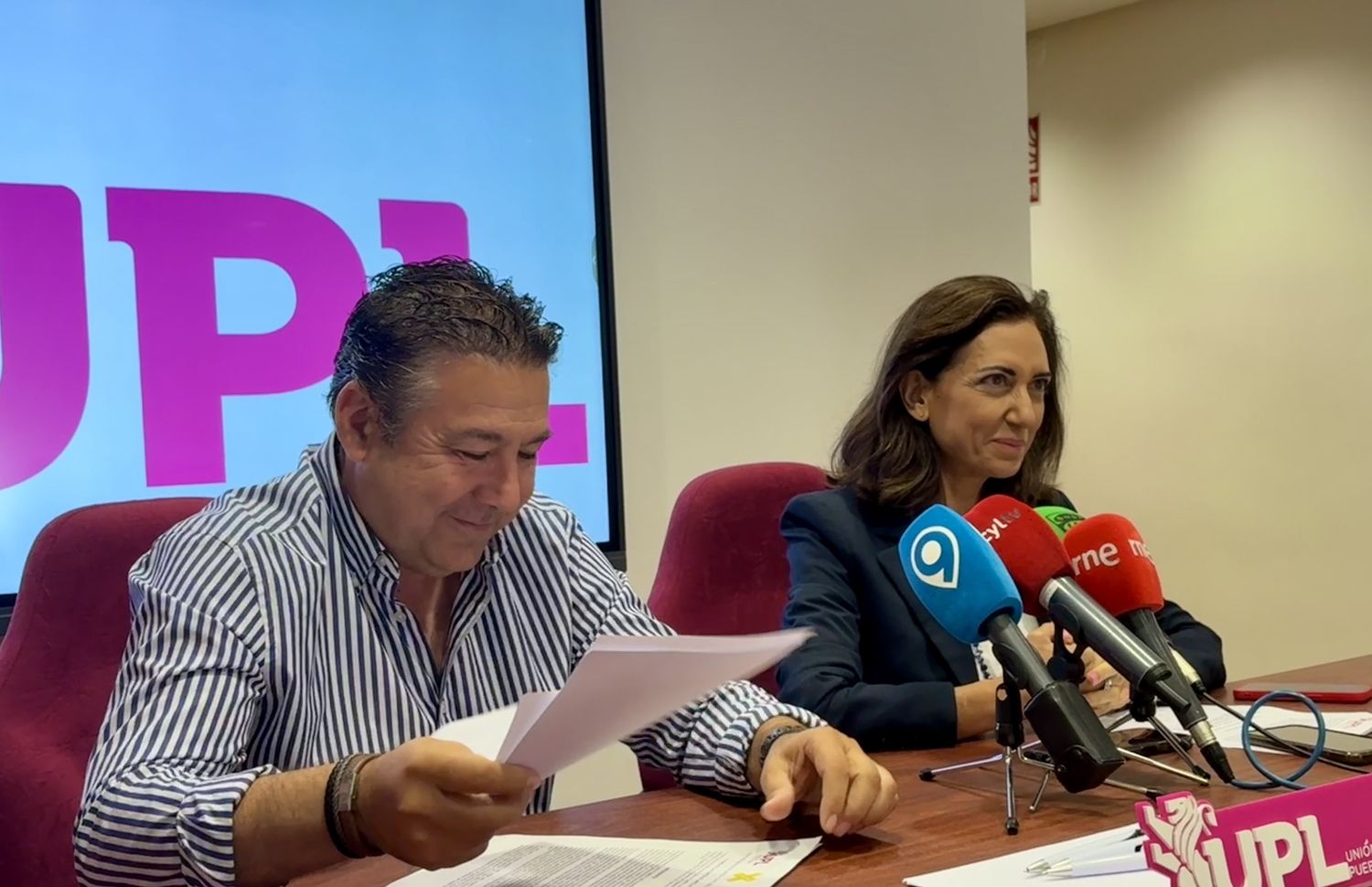 Luis Mariano Santos y Alicia Gallego