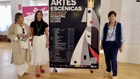 Aitana Sánchez Gijón, Josep María Pou y Coque Malla ponen nombre al otoño cultural del Auditorio Ciudad de León | Carlos S. Campillo / ICAL Aitana Sánchez Gijón, Josep María Pou y Coque Malla ponen nombre al otoño cultural del Auditorio Ciudad de León | Carlos S. Campillo / ICAL