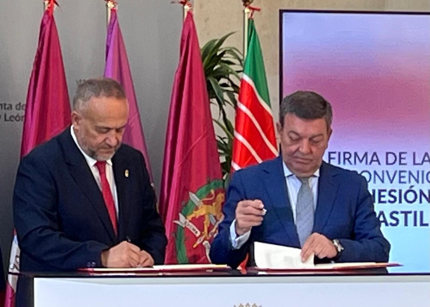 Firma del Fondo de Cohesión territorial 