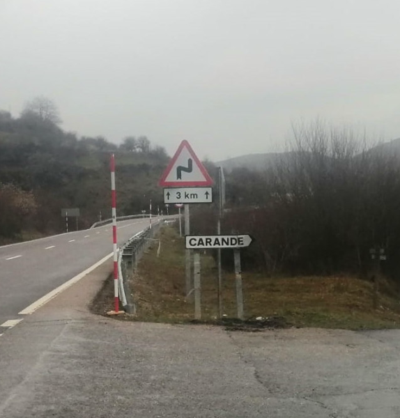 Acceso a Carande Acceso a Carande