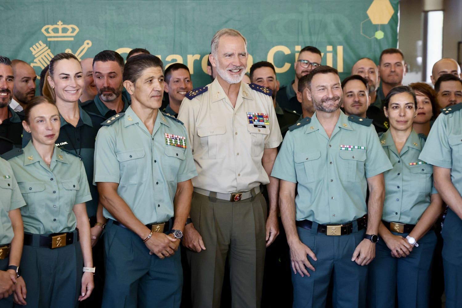 El rey Felipe VI visita la CiberComandancia de la Guardia Civil en las instalaciones del INCIBE en León | Carlos S. Campillo / ICAL El rey Felipe VI visita la CiberComandancia de la Guardia Civil en las instalaciones del INCIBE en León | Carlos S. Campillo / ICAL