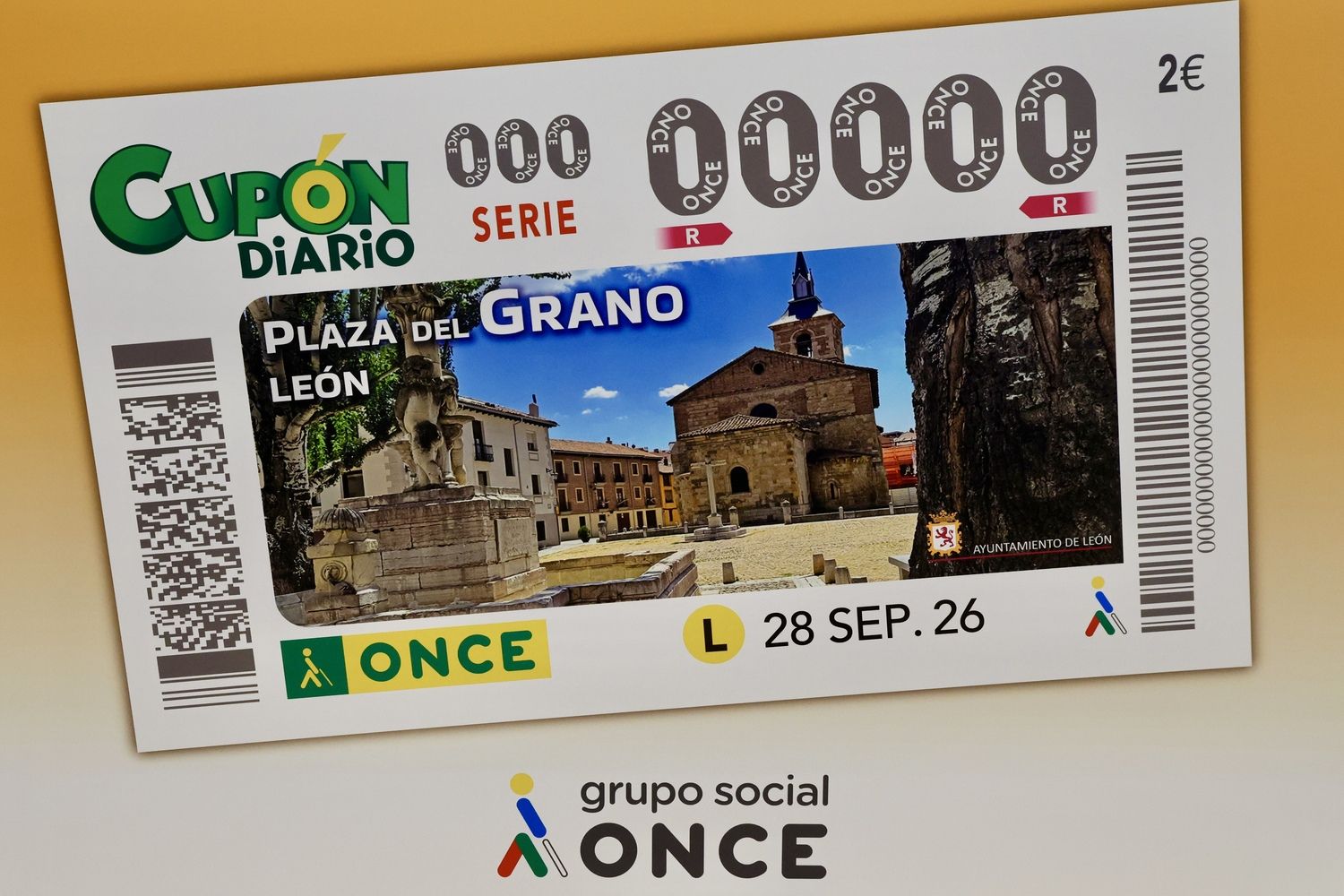 Presentación del cupón de la ONCE dedicado a la Plaza del Grano | Carlos S. Campillo / ICAL Presentación del cupón de la ONCE dedicado a la Plaza del Grano | Carlos S. Campillo / ICAL