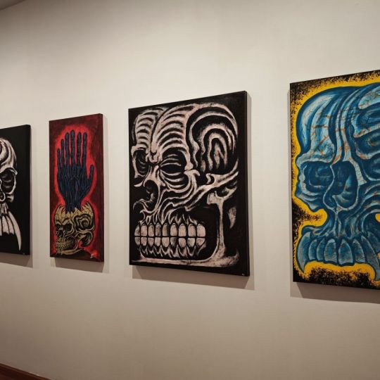 ‘Dexit III' lleva el tatuaje 'Más allá de la piel' con pintura, cerámica y música en el Centro Leonés de Arte
