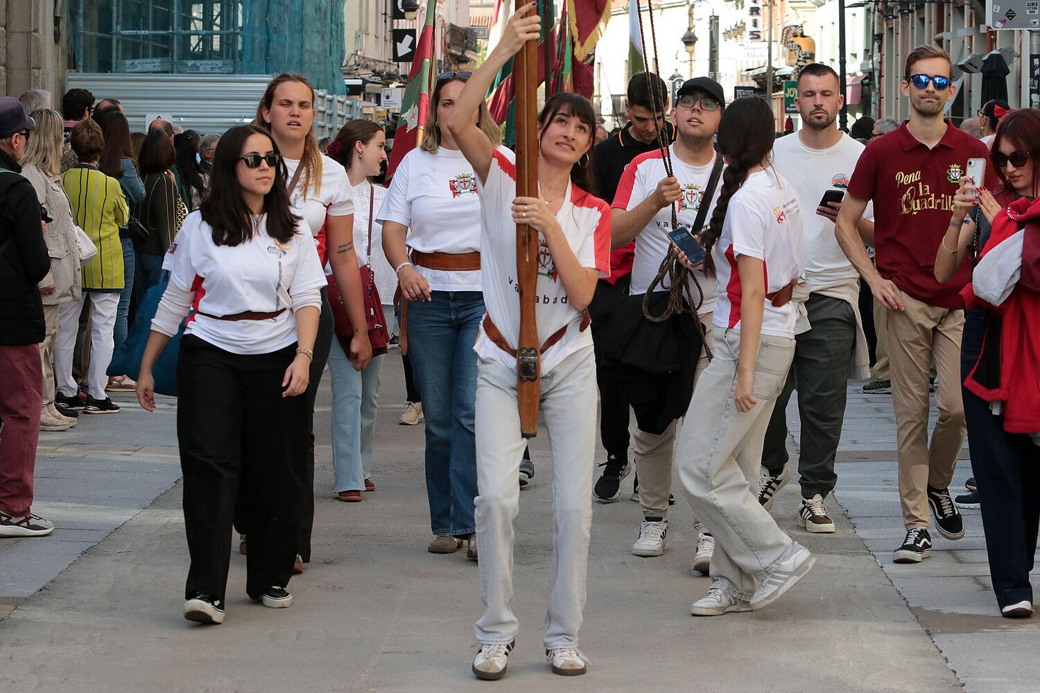 Desfile de pendones concejiles de la provincia de León en la capital leonesa por San Froilán | Peio García / ICAL Desfile de pendones concejiles de la provincia de León en la capital leonesa por San Froilán | Peio García / ICAL