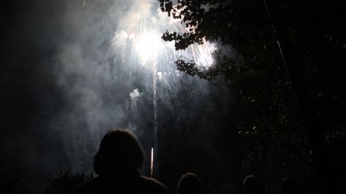 Así brilló León con los fuegos artificiales en la noche previa a San Froilán | José Martín Así brilló León con los fuegos artificiales en la noche previa a San Froilán | José Martín
