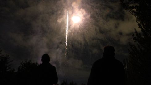 Los fuegos artificiales iluminan con ‘Luz Real’ la noche previa a San Froilán | José Martín
