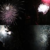 Así brilló León con los fuegos artificiales en la noche previa a San Froilán Así brilló León con los fuegos artificiales en la noche previa a San Froilán