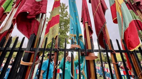 La Romería de San Froilán llena La Virgen del Camino de color y tradición | Peio García / ICAL