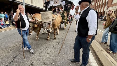 La Romería de San Froilán llena La Virgen del Camino de color y tradición | Peio García / ICAL