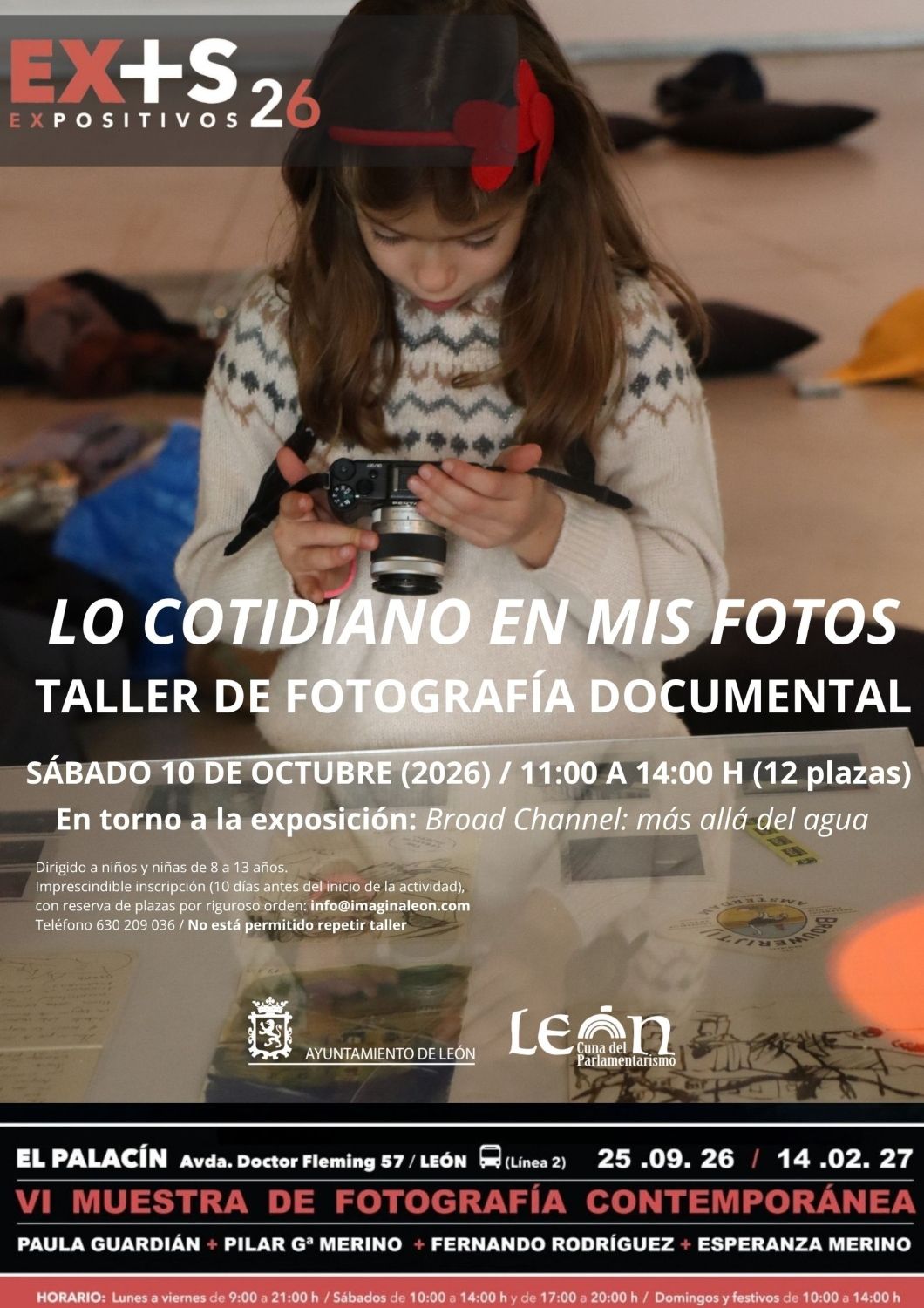 Taller de fotografía documental Expositivos'26