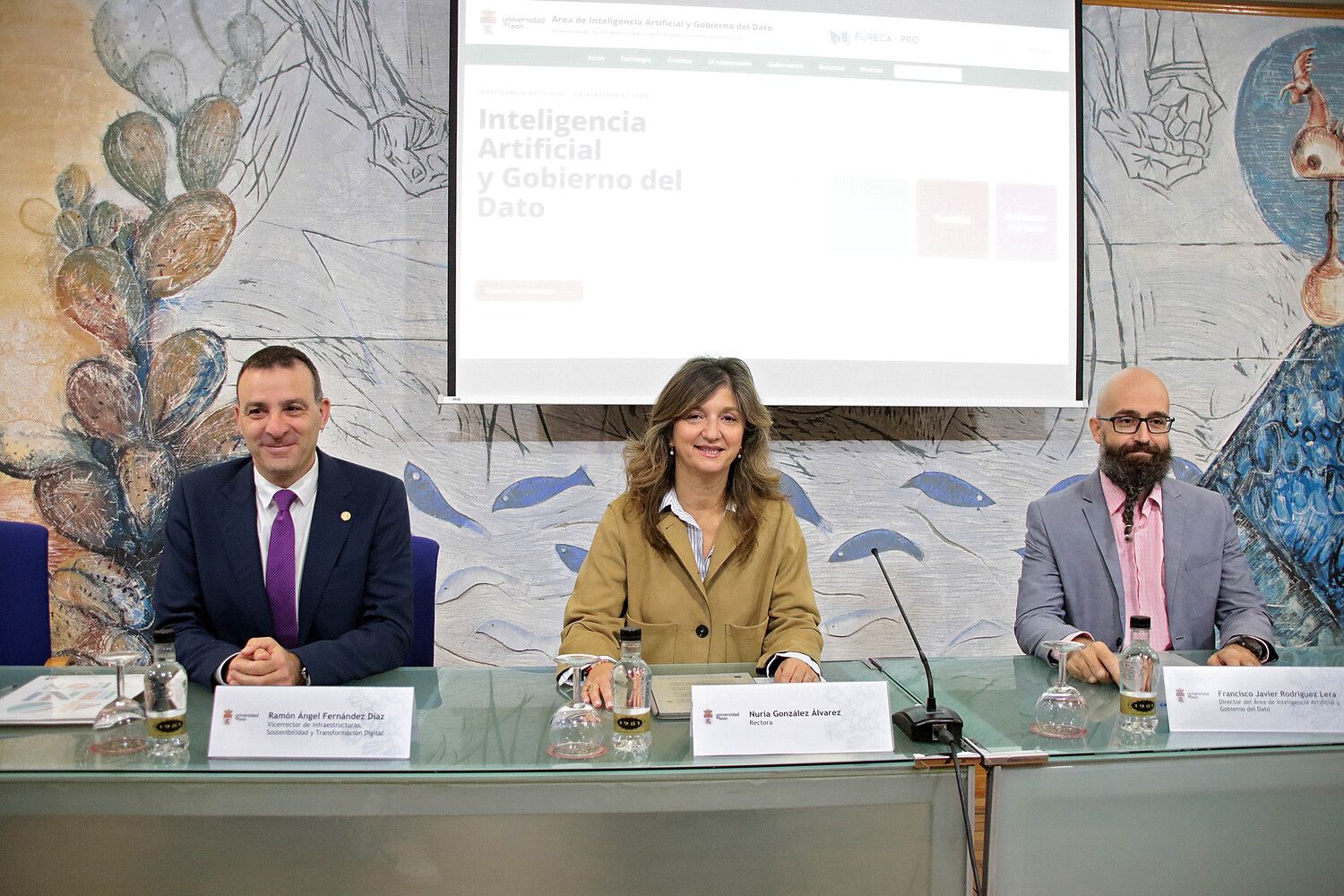 Presentación del nuevo director de IA y Gobierno de Dato de la Universidad de León | Peio García / ICAL Presentación del nuevo director de IA y Gobierno de Dato de la Universidad de León | Peio García / ICAL