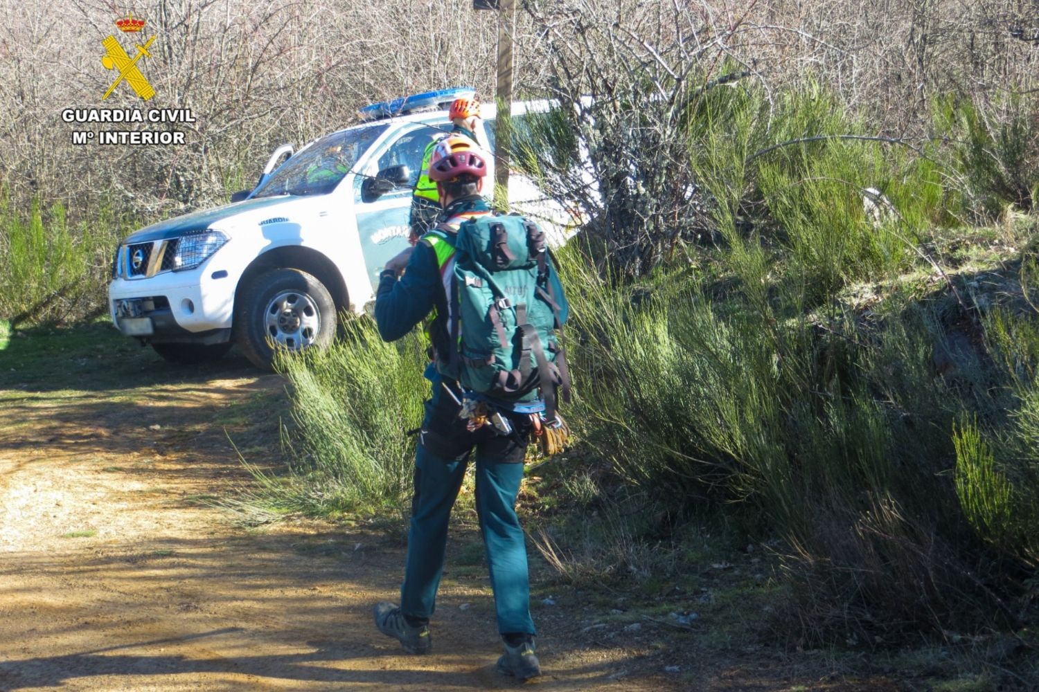 Rescatada una senderista tras lesionarse un tobillo en una ruta de Boca de Huérgano