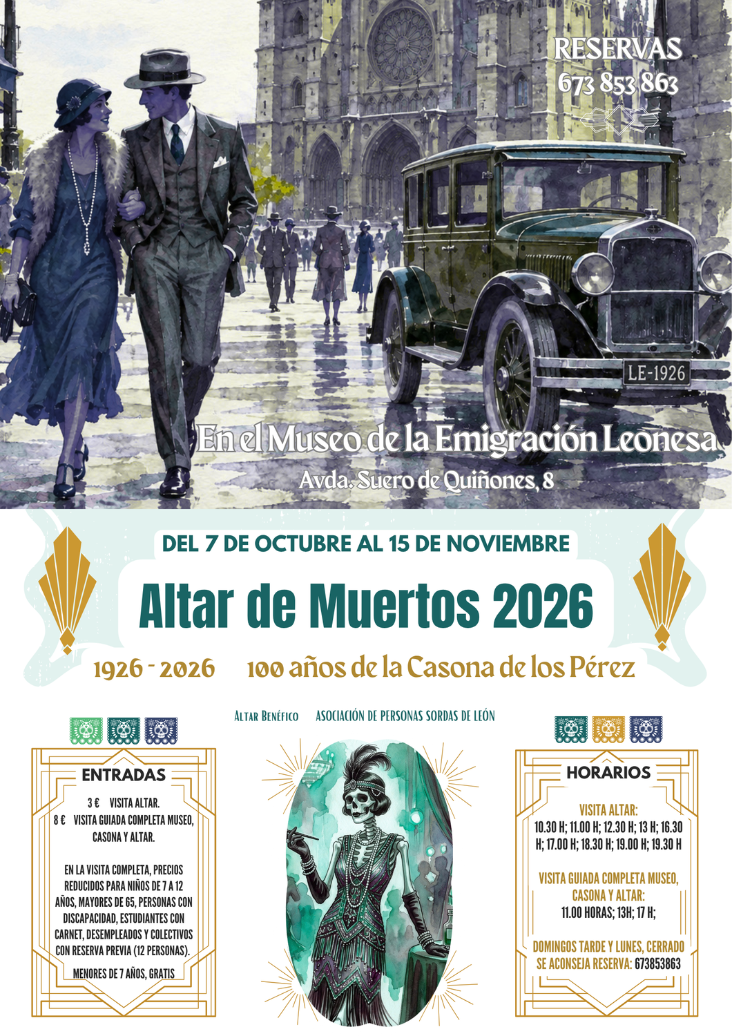 Cartel del Altar de Muertos 2026 organizado por el MeL Cartel del Altar de Muertos 2026 organizado por el MeL
