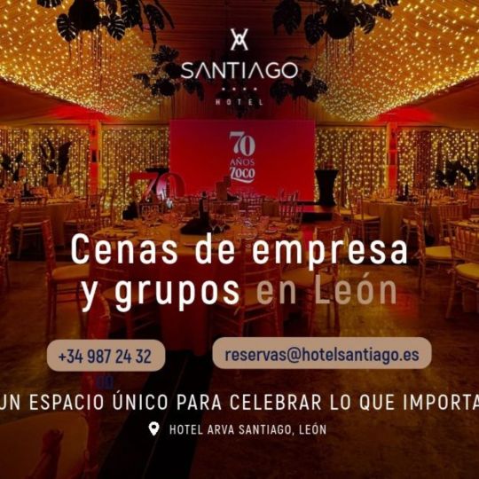 El Hotel ARVA Santiago prepara la Navidad de las empresas con menús especiales y espacios para celebraciones El Hotel ARVA Santiago prepara la Navidad de las empresas con menús especiales y espacios para celebraciones