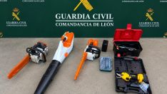 Detenido por robar herramientas de un vehículo de trabajo en Villafañe (León)