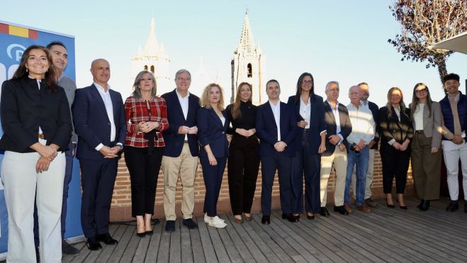 Presentación de las candidaturas al Congreso y el Senado por León del PP, con la presencia de todos los miembros de ambas listas así como de la dirección provincial | Carlos S. Campillo / ICAL