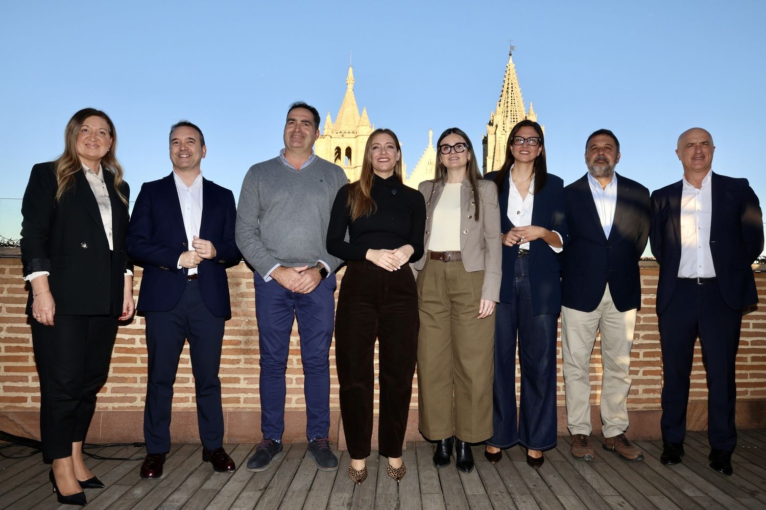Presentación de las candidaturas al Congreso y el Senado por León del PP, con la presencia de todos los miembros de ambas listas así como de la dirección provincial | Carlos S. Campillo / ICAL