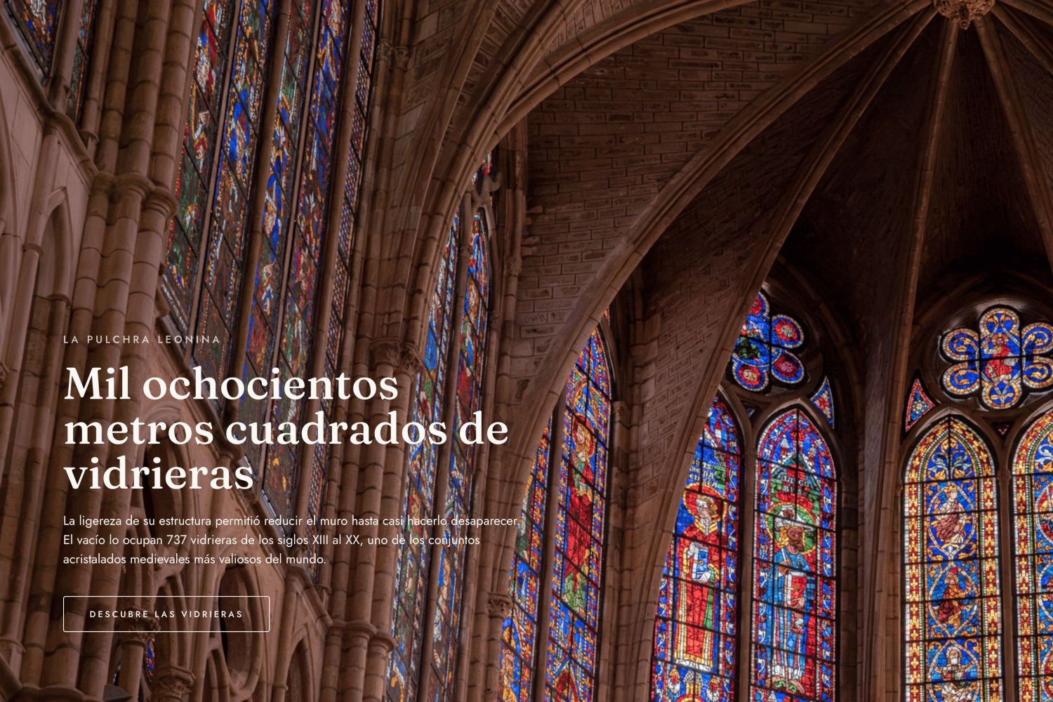 Nueva web de la Catedral de León
