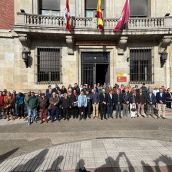 Héctor Alaiz tras el minuto de silencio por el accidente de Urda (Toledo): “Las familias deben sentir nuestro acompañamiento”